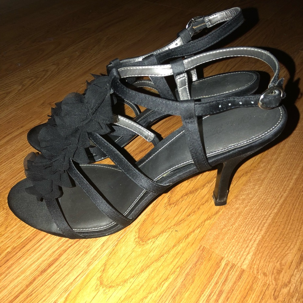 Pretty satin heels